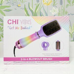 CHI Vibes Get Me Bodied 3-in-1 Blowout Brush NEW & SEALED Box